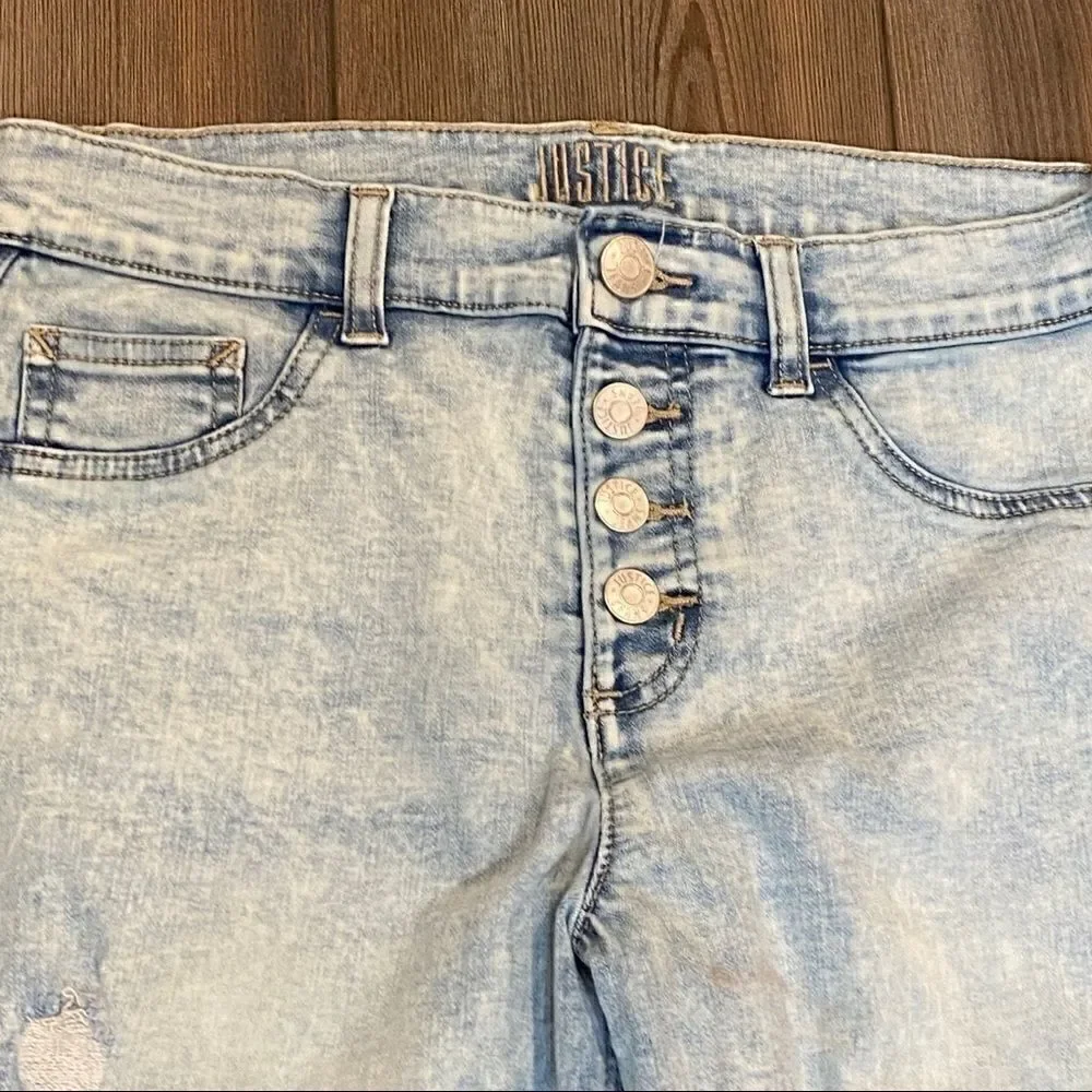 Two pair of Justice 12 Plus Jeggings